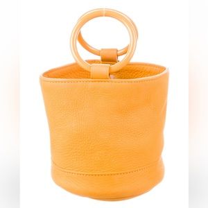 Simon Miller mini yellow bucket bag ✨